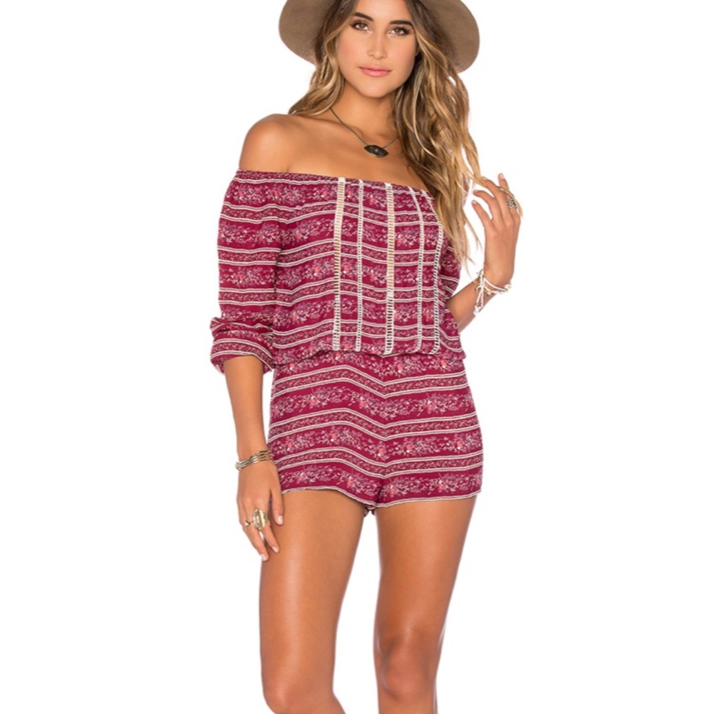 Revolve Rosa Romper - Picture 3 of 3